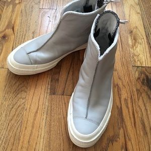 CONVERSE/ leather high top